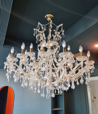 그리나 25등(1200파이) 크리스탈 샹들리제 로비조명 대형샹들리에