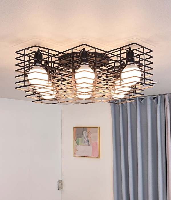 루이모 9등 거실조명등 거실전등