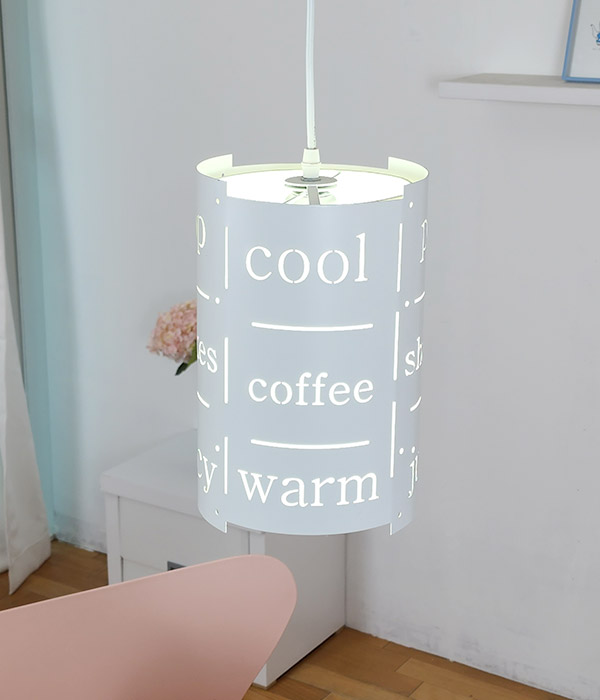 로리에 1등 패브릭 펜던트 조명 LED식탁등 주방식탁조명