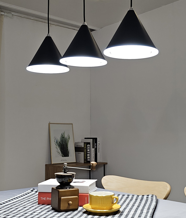 라일스 3등 펜던트조명 LED식탁등 인테리어펜던트 (대/소)