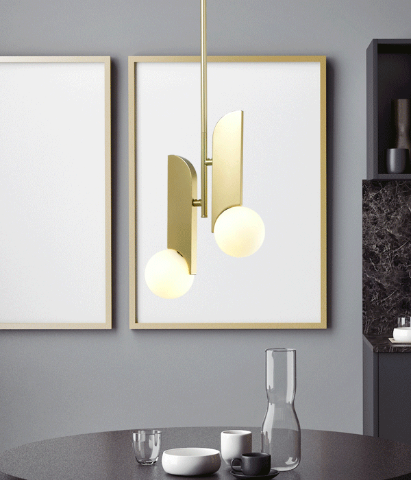 로린 2등, 3등 식탁전등 LED식탁등[전구사은품]